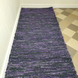 Strapatý fialovo-tmavosivý –  šírka 100cm