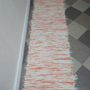strapatý krémovo oranžový š. 50 cm